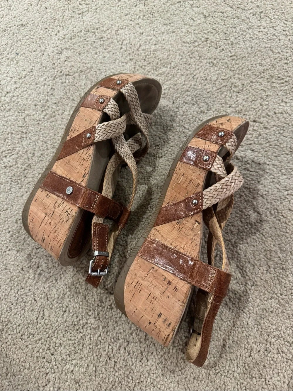 bussola casual wedge